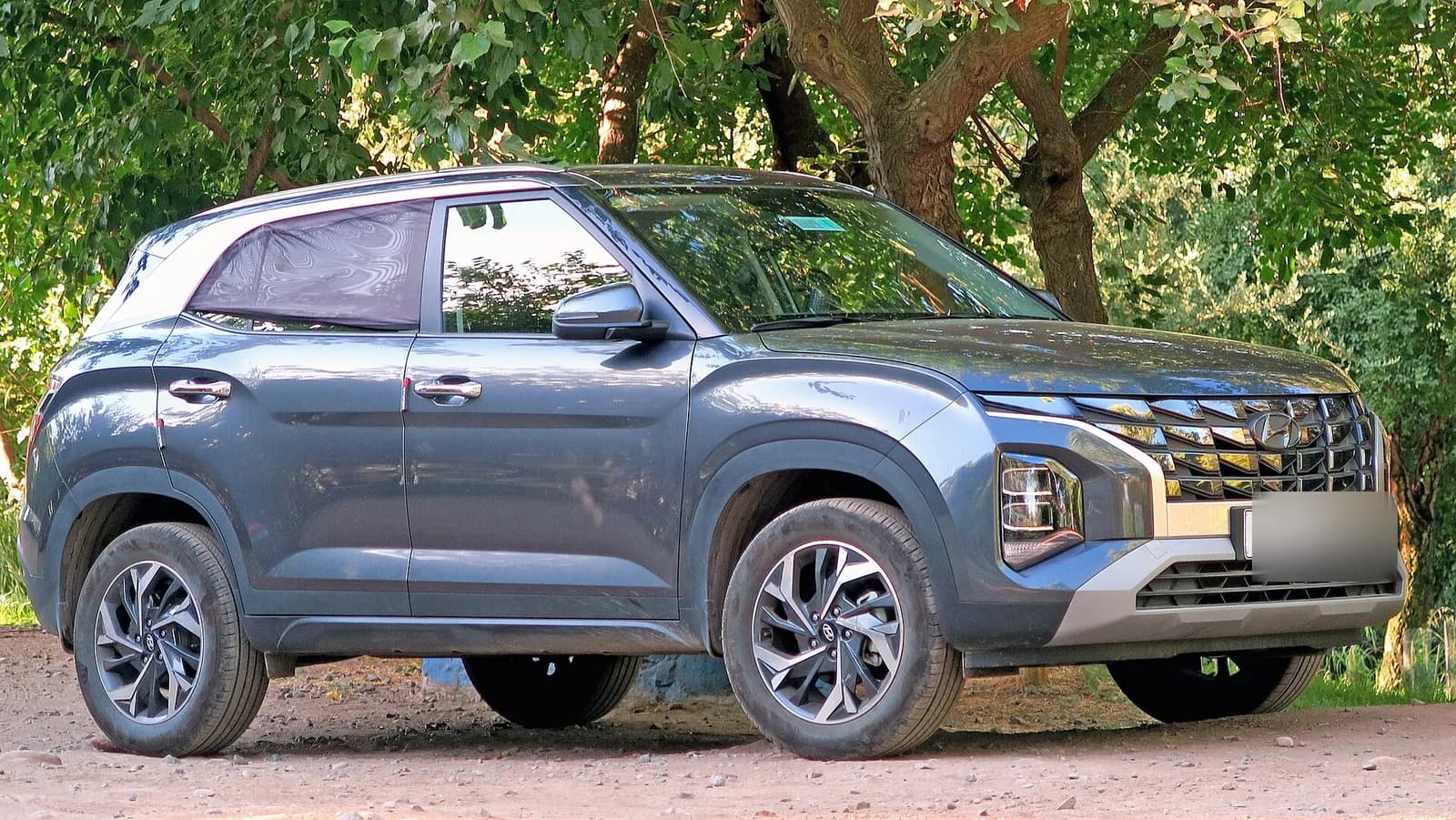 Hyundai Creta, front three quarter view