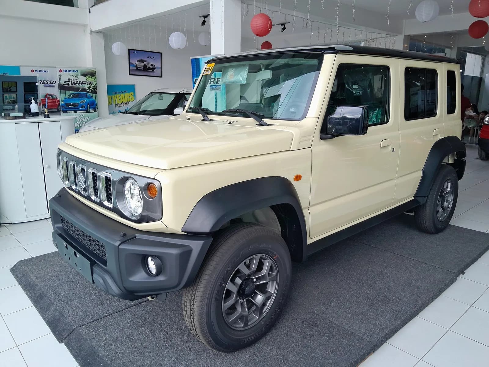 Maruti Suzuki Jimny, front three quarter view