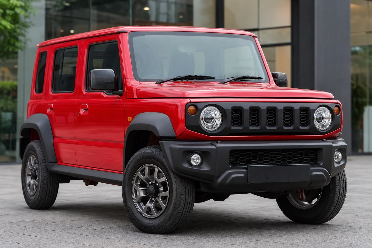 Jimny for car and bike combo rental