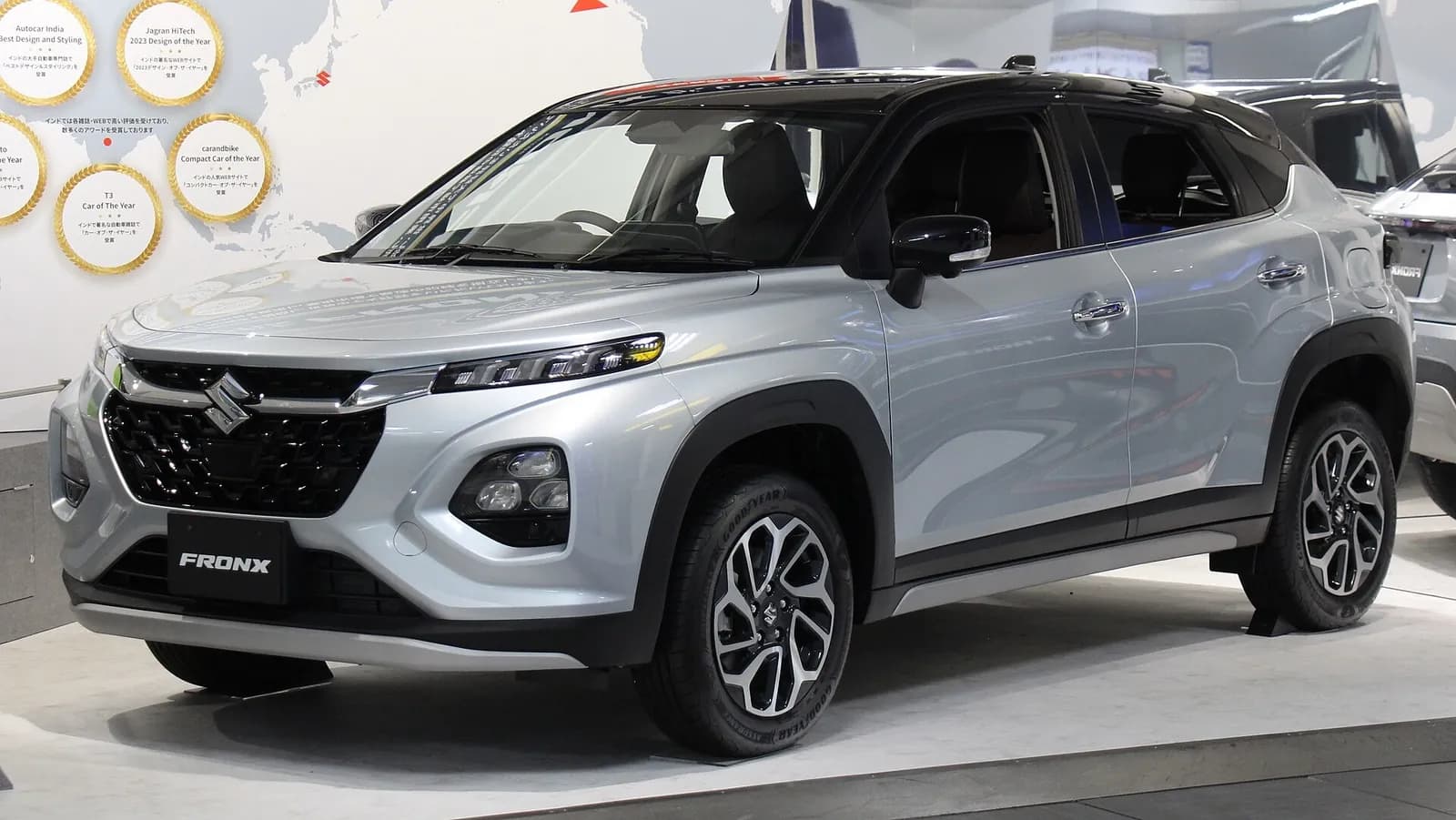 Maruti Suzuki Fronx, front three quarter view